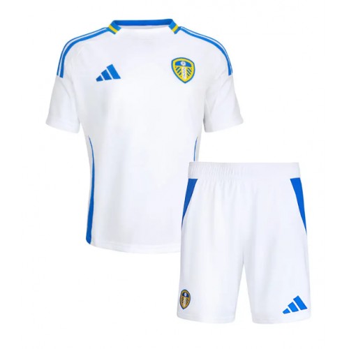 Leeds United Domaci Dres za djecu 2024-25 Kratak Rukav (+ Kratke hlače)